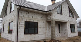 Фасад из газобетона для дома в Кумертау - Строй-Кра, качественная отделка от 2120 руб.