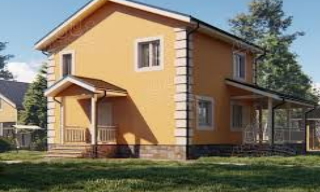 Закажите проект дома 8 на 8 двухэтажного в Кумертау - Строй-Кра, доступная цена от 3710 рублей
