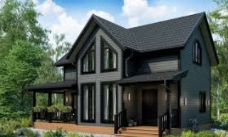 Проекты каркасных домов с террасой от 3710 рублей | Строй-Кра