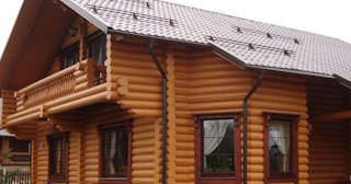 Строительство дома из оцилиндрованного бревна в Кумертау - от 137774 рублей