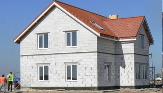 Построить двухэтажный дом из газобетона в Кумертау - Строй-Кра от 137774 рублей