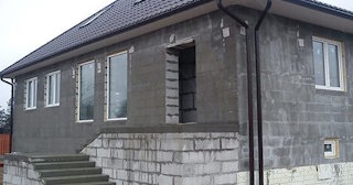 Фасад из газобетона для дома в Кумертау - Строй-Кра, качественная отделка от 2120 руб.